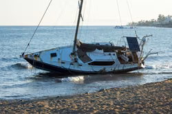 Wrack vor Marbella zeugt von altem Handel