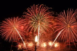 Kein Feuerwerk wegen Waldbrandgefahr