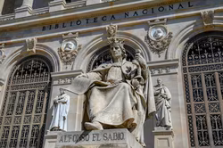 Zapatero vor der Nationalen Audiencia