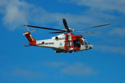 Verletzter Wanderer per Helikopter gerettet