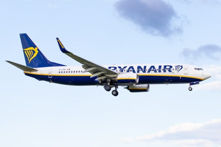 Ryanair Boing Flugzeug