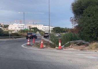 kreisverkehr estepona unfall